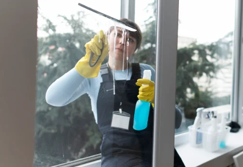 Nettoyage de vitres intérieures et extérieures à Pérouges